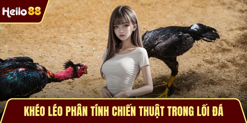 Khéo léo phân tính chiến thuật trong lối đá